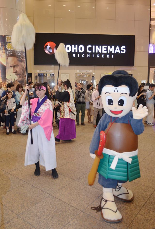 歴史系人気ゆるキャラが東京・有楽町を大名行列！　画像ギャラリー（12枚目）