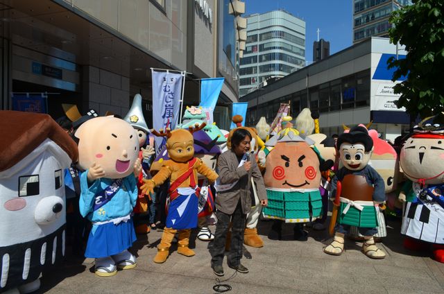 歴史系人気ゆるキャラが東京・有楽町を大名行列！　画像ギャラリー（24枚目）