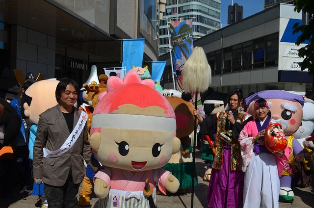 歴史系人気ゆるキャラが東京・有楽町を大名行列！　画像ギャラリー（26枚目）