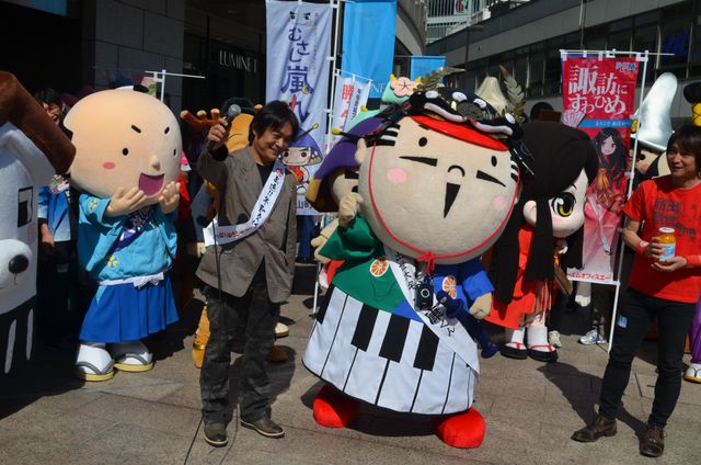 歴史系人気ゆるキャラが東京・有楽町を大名行列！　画像ギャラリー（29枚目）