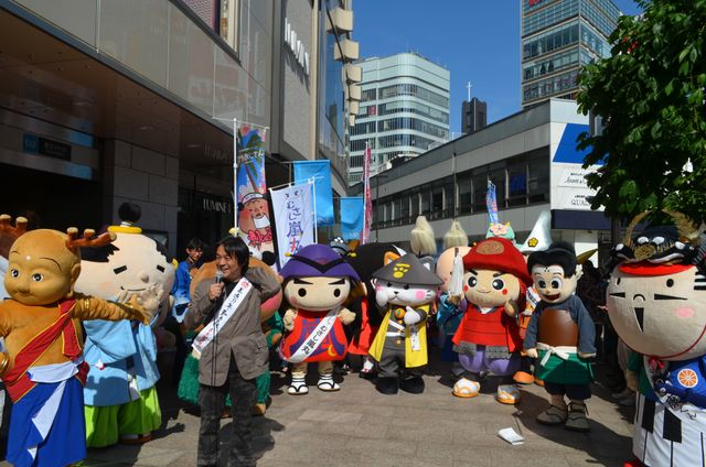 歴史系人気ゆるキャラが東京・有楽町を大名行列！　画像ギャラリー（31枚目）