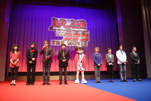 声優陣集結！映画『ルパン三世 VS 名探偵コナン』完成披露フォトギャラリー（3枚目）