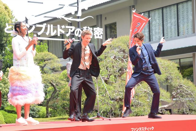 『ファンタビ』エディ・レッドメイン＆ジェシカ・ウィリアムズ来日「来日記念パーティー」（23枚）（15枚目）