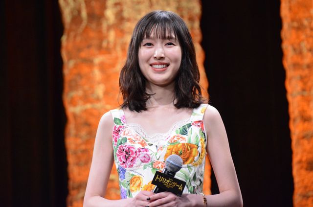 今田美桜＆福本莉子、美麗衣装で登場！『劇場版　トリリオンゲーム』完成披露（2枚目）