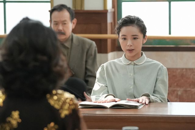 りつ子（菊地凛子）に真意を聞くが…「ブギウギ」第99回の場面写真（4枚目）