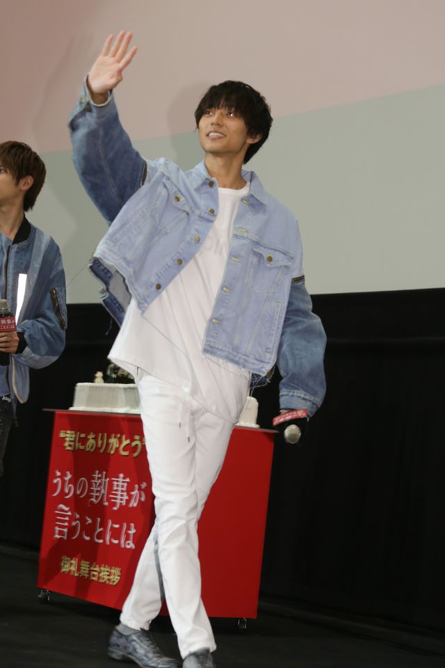 永瀬廉、清原翔、神宮寺勇太が“上流階級ケーキ”でヒットをお祝い！『うち執』御礼舞台あいさつ（5枚目）