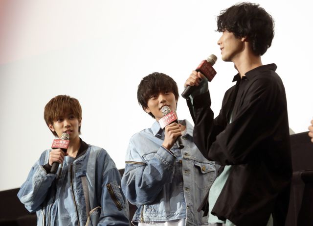 永瀬廉、清原翔、神宮寺勇太が“上流階級ケーキ”でヒットをお祝い！『うち執』御礼舞台あいさつ（6枚目）