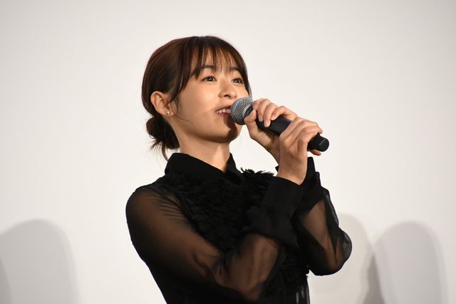 森七菜＆奥平大兼、黒白で登壇！『君は放課後インソムニア』公開記念舞台挨拶（6枚目）