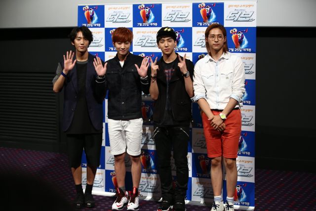 B1A4、映画『ターボ』の試写会に参加　メンバーのサンドゥルは欠席＜韓国JPICTURES＞（2枚目）