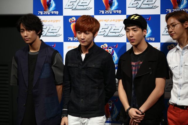B1A4、映画『ターボ』の試写会に参加　メンバーのサンドゥルは欠席＜韓国JPICTURES＞（4枚目）