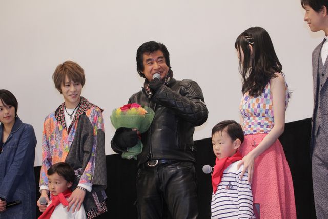 藤岡弘、の本郷猛は見納めか!?『仮面ライダー1号』初日舞台あいさつ【フォトギャラリー】：フォトギャラリー