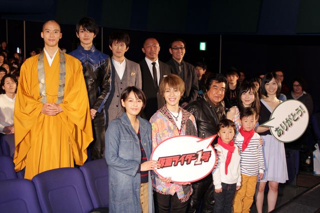 藤岡弘、の本郷猛は見納めか!?『仮面ライダー1号』初日舞台あいさつ【フォトギャラリー】（7枚目）