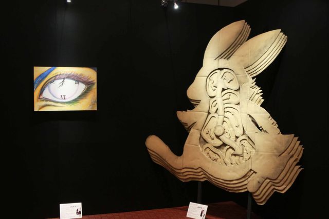 金爆・歌広場淳＆喜矢武豊、元AKB48・光宗薫、GENKINGらのアートが登場！「アリスと時間のアート展」フォトギャラリー：フォトギャラリー