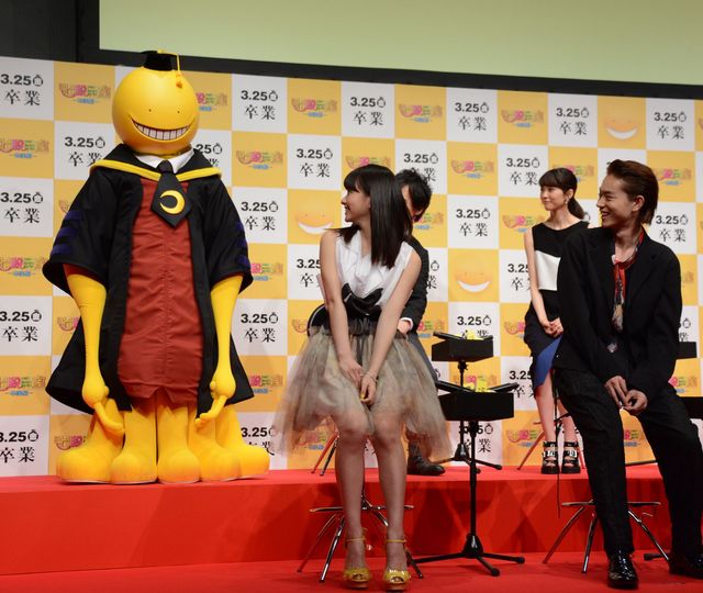 山田涼介、二宮和也、菅田将暉、桐谷美玲、知英ら豪華キャスト！『暗殺教室』製作報告会見ギャラリー：フォトギャラリー