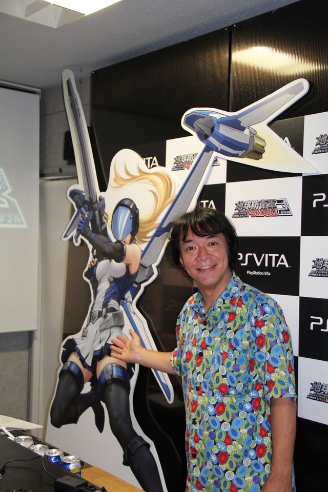 「地球防衛軍3ポータブルTHE COMMERCIAL」製作発表ギャラリー（7枚目）