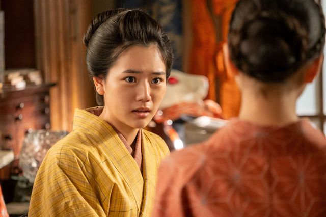 早坂美海演じる一ノ瀬安 - 画像は第12週・第57回より