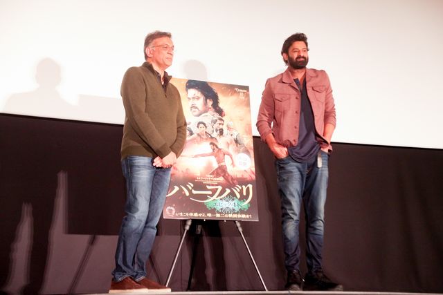 プラバースが日本に！『バーフバリ　エピック4K』来日舞台あいさつ（2枚目）