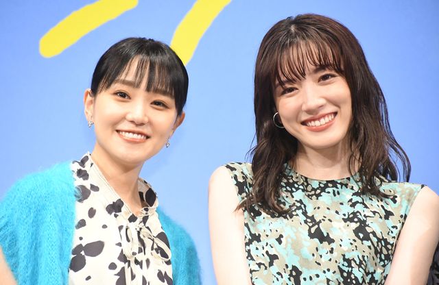 永野芽郁＆奈緒が親友役で共演『マイ・ブロークン・マリコ』完成報告試写会：フォトギャラリー