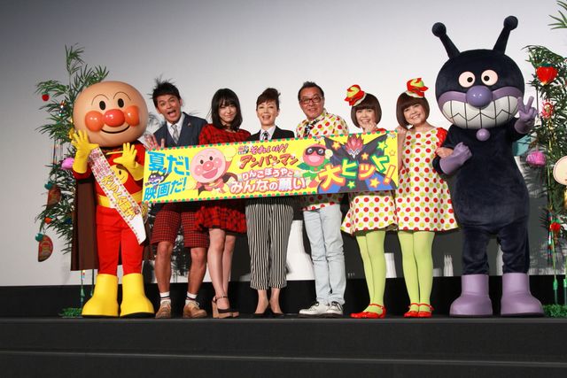 やなせたかしさんの遺志を継ぎ…映画『それいけ!アンパンマン りんごぼうやとみんなの願い』初日舞台あいさつ：フォトギャラリー