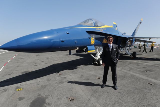 トム・クルーズ、ヘリで会場入り！『トップガン　マーヴェリック』グローバルプレミア（4枚目）