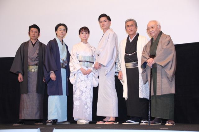 『多十郎殉愛記』高良健吾らキャスト＆中島貞夫監督の着物姿（7枚目）