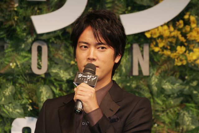 少年の顔を見せる桐谷健太『ターザン：REBORN』ジャパンプレミアフォトギャラリー（7枚目）