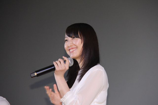 松井玲奈、不倫する役に乗り気！映画『gift』舞台あいさつフォトギャラリー（5枚目）