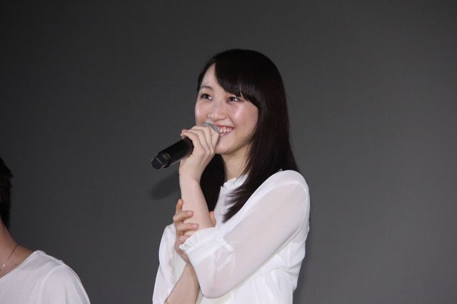 松井玲奈、不倫する役に乗り気！映画『gift』舞台あいさつフォトギャラリー（14枚目）