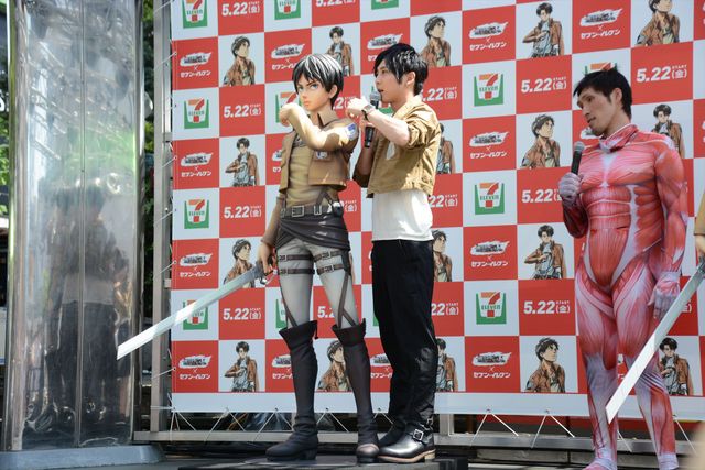 梶裕貴、「黙っておれに投資しろ！」超高額「進撃の巨人」等身大フィギュアに絶叫！　画像ギャラリー（18枚目）