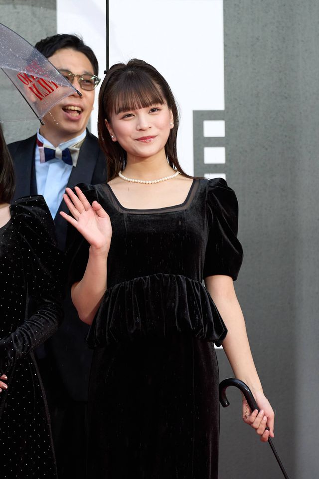 「超ギャバン」有坂心花、黒ドレスで魅了！『恋する地球人』で映画祭レカペデビュー：フォトギャラリー