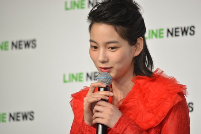 本郷奏多の凛々しい表情！LINE NEWSオリジナル連続ドラマ 「ミライさん」完成報告会（2枚目）