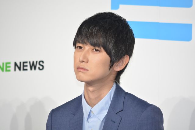 本郷奏多の凛々しい表情！LINE NEWSオリジナル連続ドラマ 「ミライさん」完成報告会（5枚目）