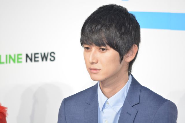 本郷奏多の凛々しい表情！LINE NEWSオリジナル連続ドラマ 「ミライさん」完成報告会（6枚目）