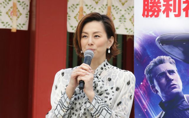 打倒サノス！米倉涼子＆加藤浩次、アベンジャーズ勝利を祈願（3枚目）