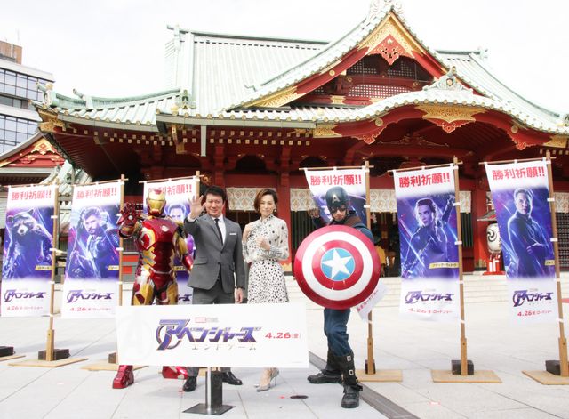 打倒サノス！米倉涼子＆加藤浩次、アベンジャーズ勝利を祈願（9枚目）
