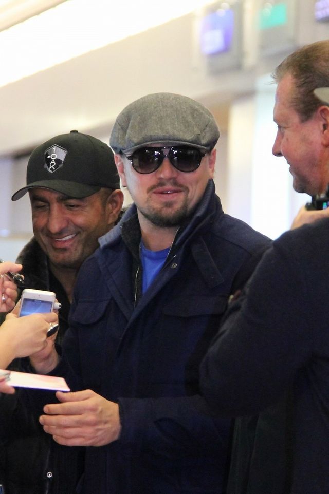 レオナルド・ディカプリオ、羽田空港に到着！フォトギャラリー（3枚目）