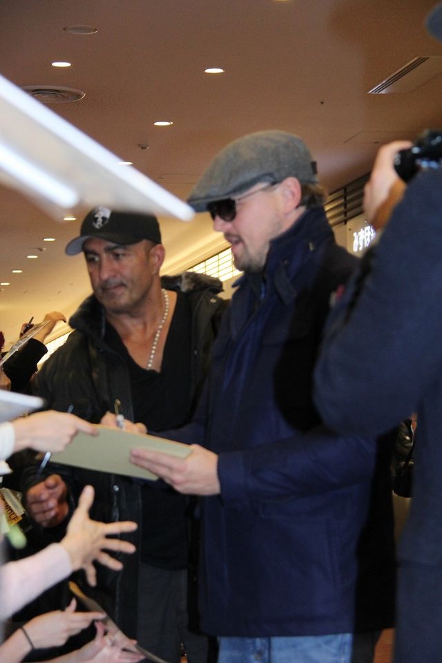 レオナルド・ディカプリオ、羽田空港に到着！フォトギャラリー（10枚目）