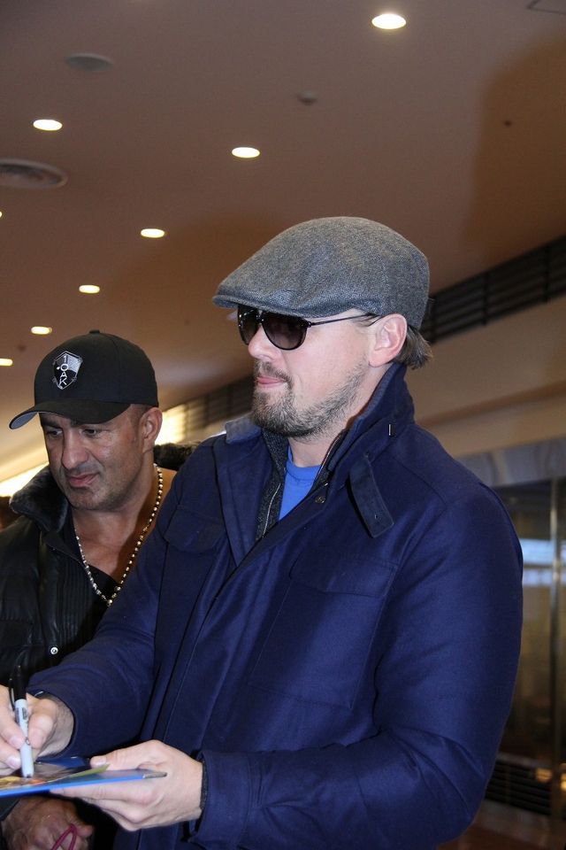 レオナルド・ディカプリオ、羽田空港に到着！フォトギャラリー（12枚目）