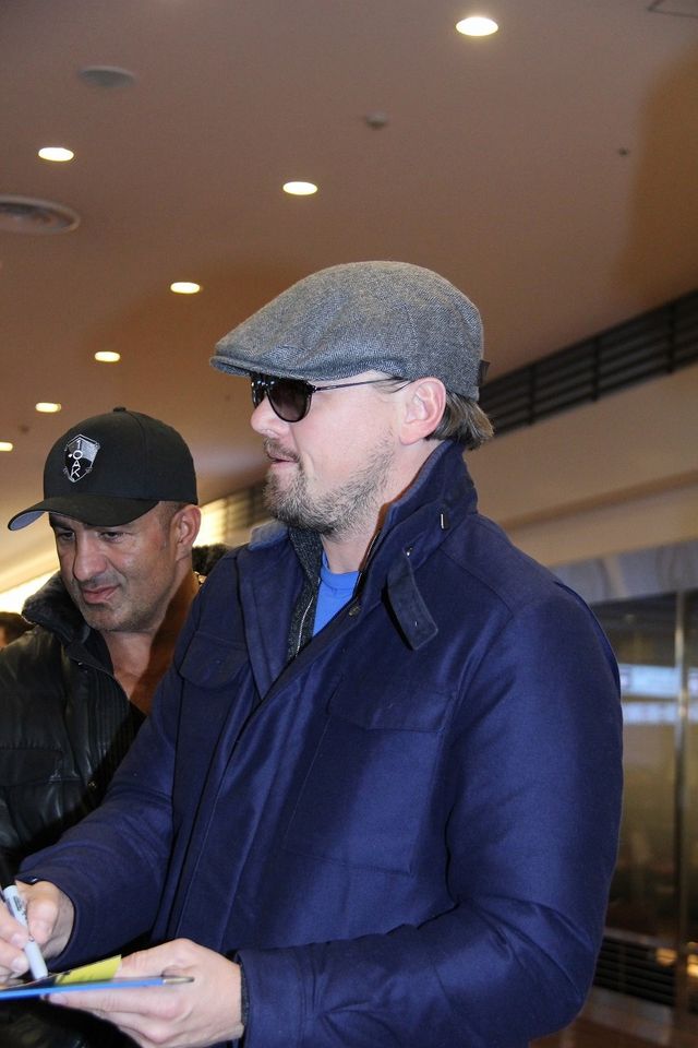 レオナルド・ディカプリオ、羽田空港に到着！フォトギャラリー（13枚目）