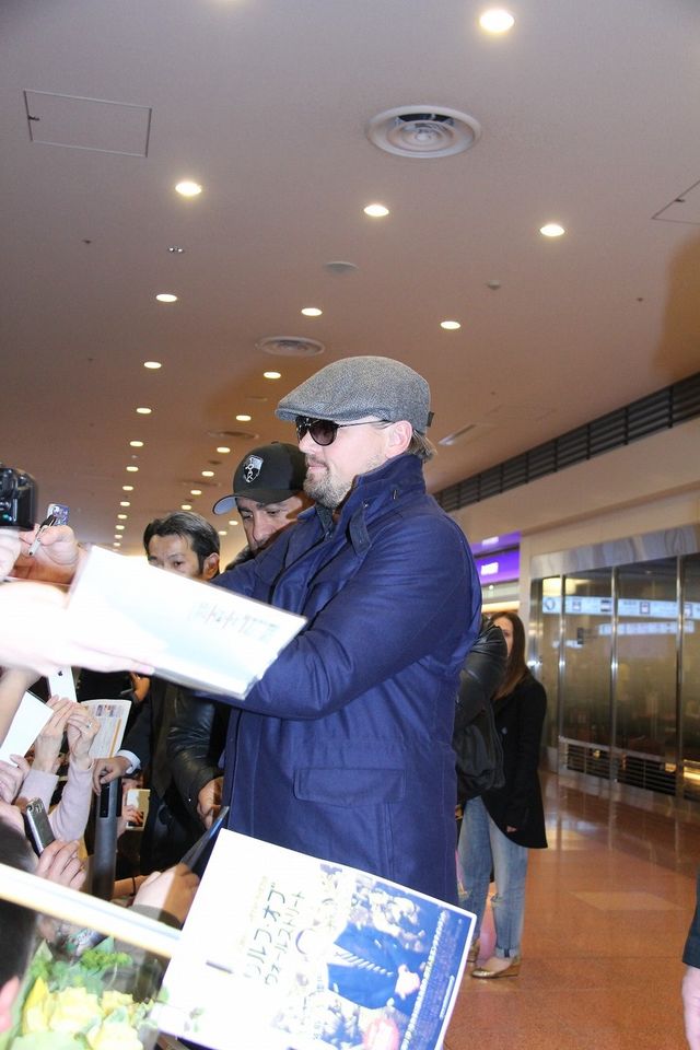レオナルド・ディカプリオ、羽田空港に到着！フォトギャラリー（14枚目）