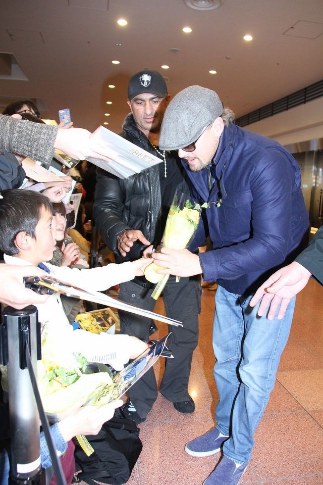 レオナルド・ディカプリオ、羽田空港に到着！フォトギャラリー（19枚目）