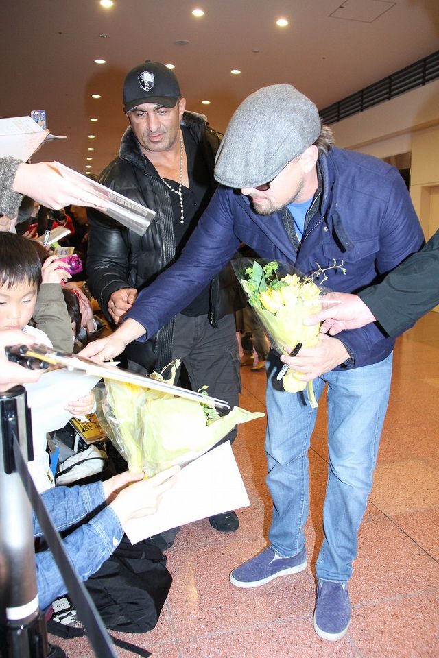 レオナルド・ディカプリオ、羽田空港に到着！フォトギャラリー（20枚目）