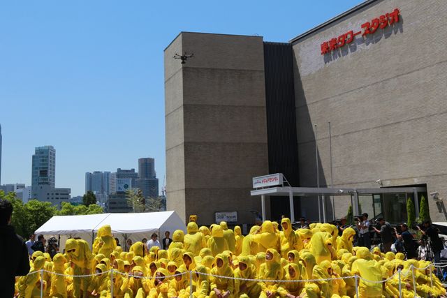 柳沢慎吾＆渡辺直美がギネス記録達成に歓喜！巨大パックマンが東京に出現！（6枚目）