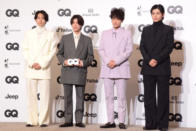 timelesz、吉沢亮、高橋文哉、小島秀夫ら豪華登場！「GQ MEN OF THE YEAR 2025／20th Anniversary」フォトコール（4枚目）