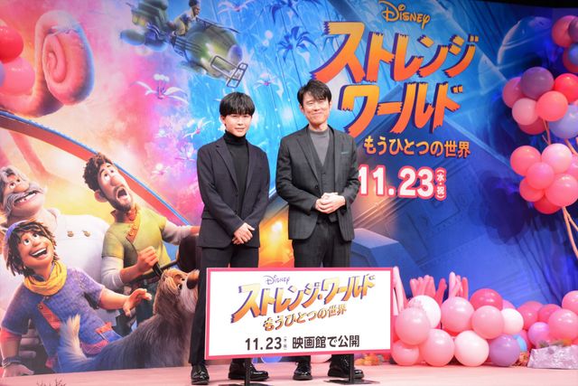 鈴木福、タートルネックが似合う！原田泰造とディズニー映画のイベント登場（11枚目）