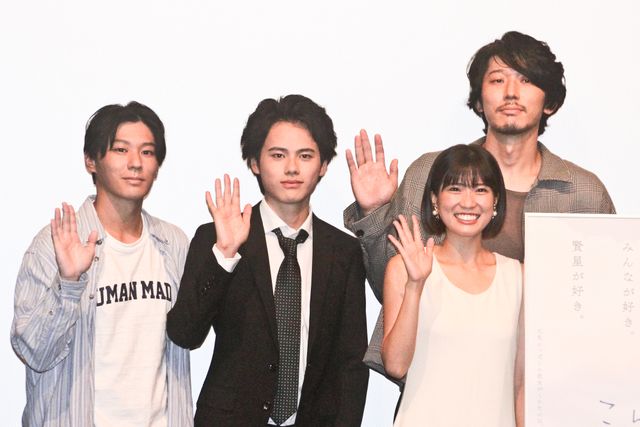 遠藤健慎＆塩田みうW主演　映画『こん、こん。』公開記念舞台あいさつ（6枚目）