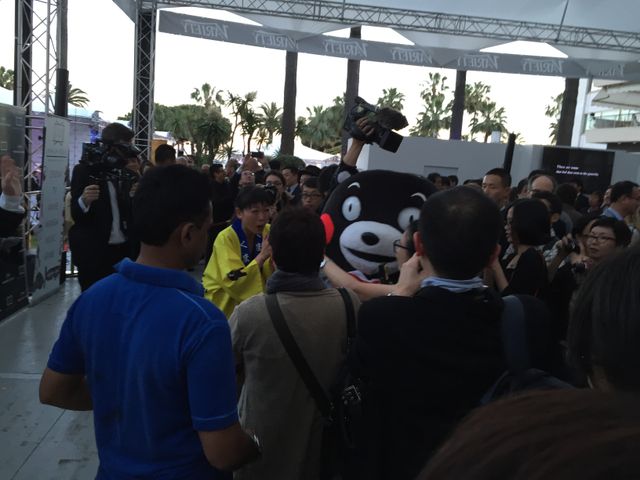 くまモン、カンヌでも大人気！フォトギャラリー（3枚目）