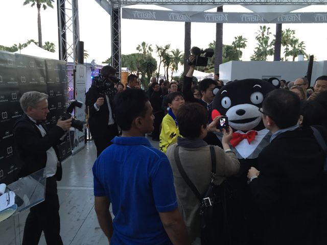 くまモン、カンヌでも大人気！フォトギャラリー（4枚目）