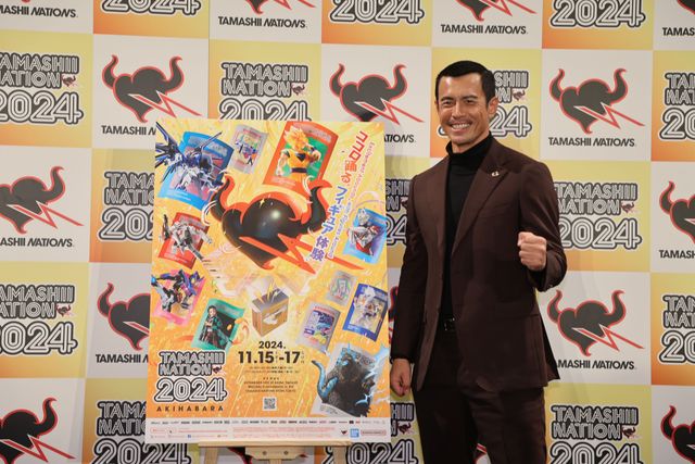 伊藤英明、“ドズルの怨念”エフェクト付きビグ・ザムを徹底解説！「TAMASHII NATION 2024」オープニングセレモニー（4枚目）