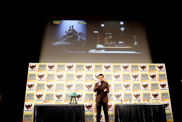 伊藤英明、“ドズルの怨念”エフェクト付きビグ・ザムを徹底解説！「TAMASHII NATION 2024」オープニングセレモニー（5枚目）